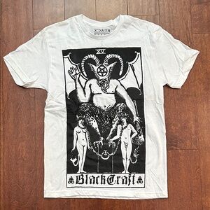 Blackcraft Cult White Graphic Tee, Size Small